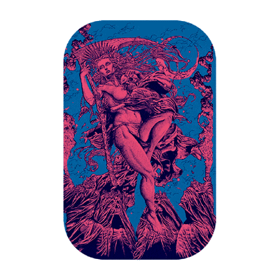 3D Holographic Rolling Tray with Magnetic Cover