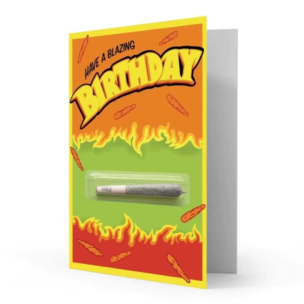 420 Cardz Have A Blazing Bithday 5pk Exotic Snack