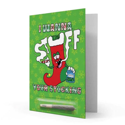 420 Cardz I Wanna Stuff Your Stocking 5pk Christmas Cards