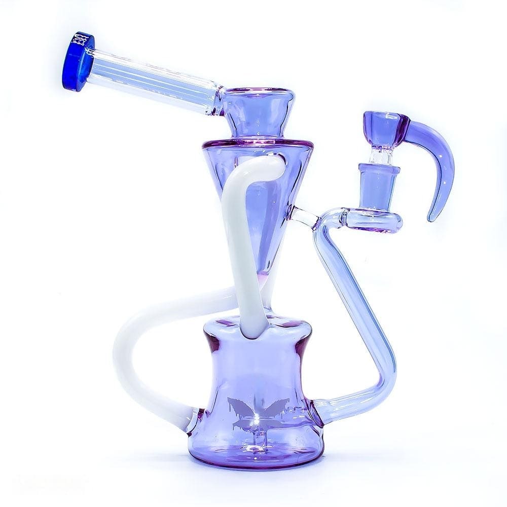 9" Aleaf Purple Exotic Water Pipe