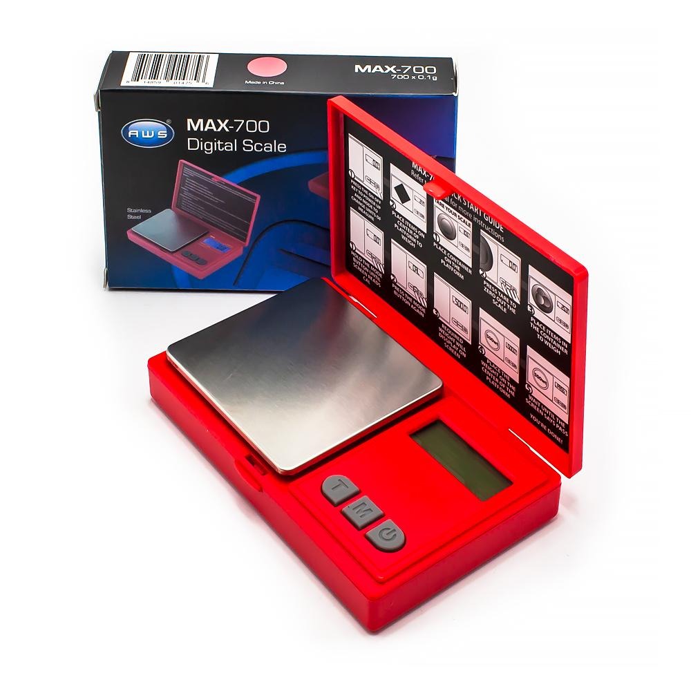 AWS Max-700 Scale red