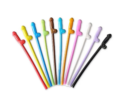 All Dicks Naughty Straws 11 Ct