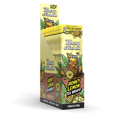 Blazy Susan Honey Lemon Tea Leaf Wraps | Full Box