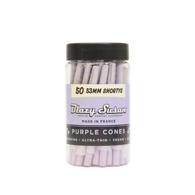 Blazy Susan Shorty Purple Cones | 50CT Jar