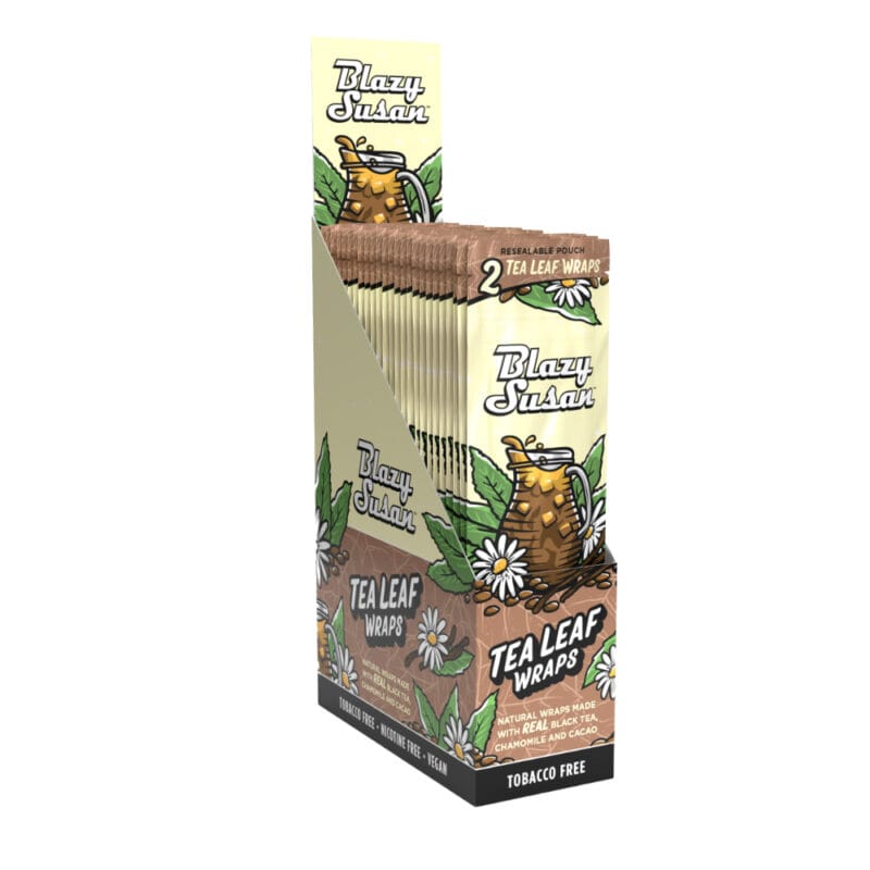 Blazy Susan Tea Leaf Wraps | Full Box