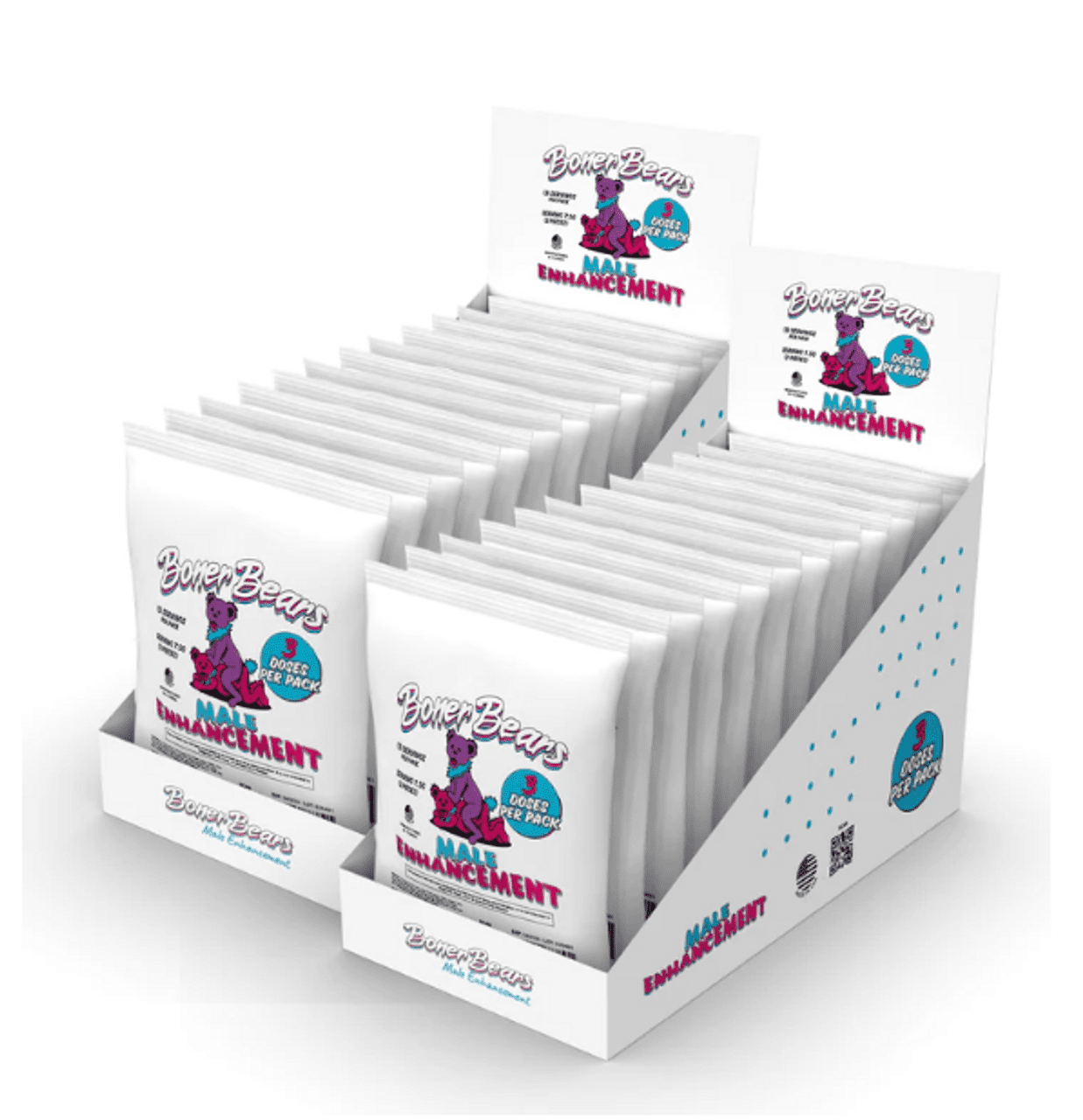 Bliss Bears Enhancement Gummies 20 Count Display