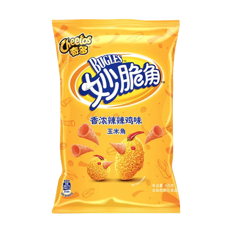 Cheetos Bugles Exotic Spicy Chicken Puffs