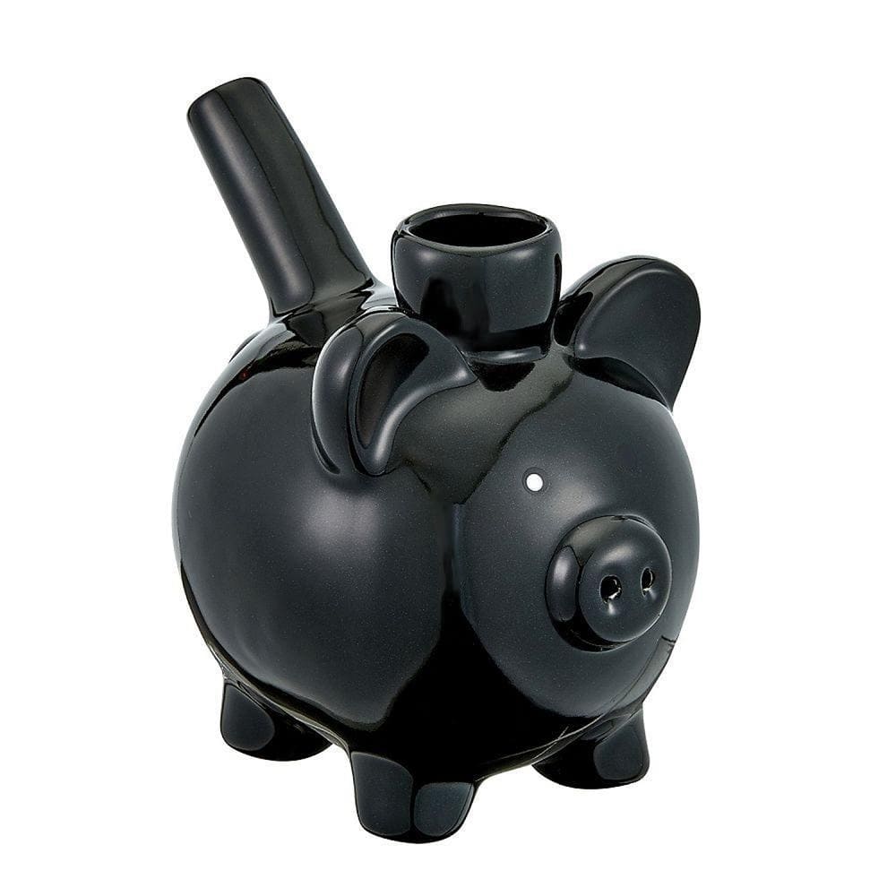 Ceramic Piggy Hand Pipe