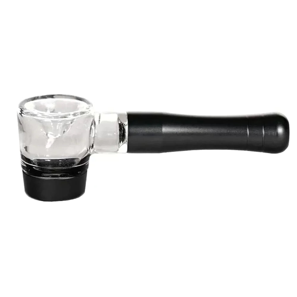 Chromium Crusher Glass Hand Pipe