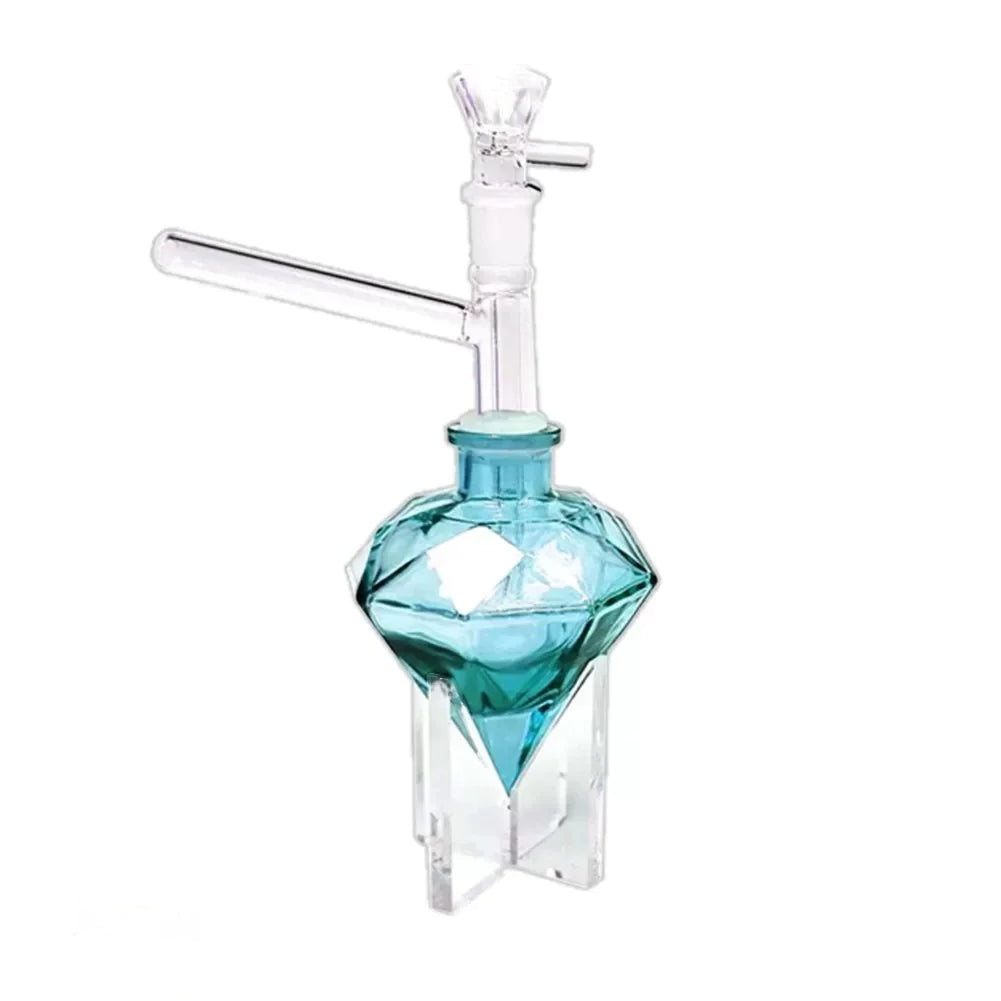 Helios Glass - Turqoise Diamond Water Pipe
