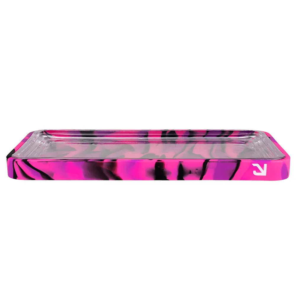Eyce 2-in-1 Glass and Silicone Rolling Tray - Durable and Versatile