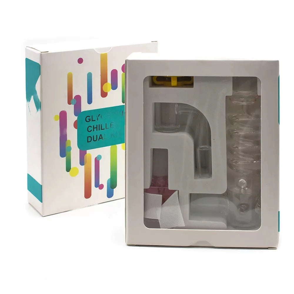 Glycerin Chiller Dual Kit hand pipe