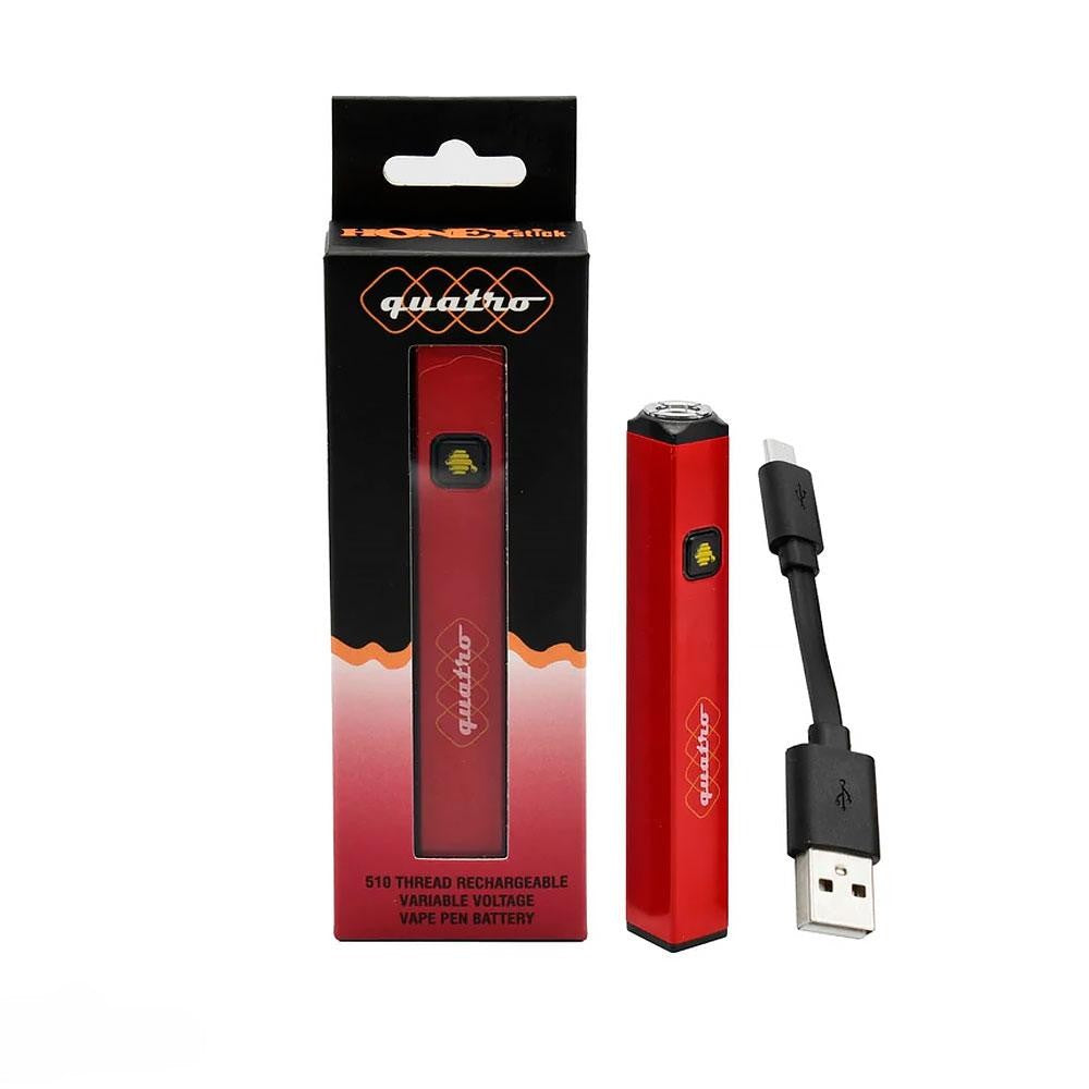 Honeystick Quartro 510 Battery Red