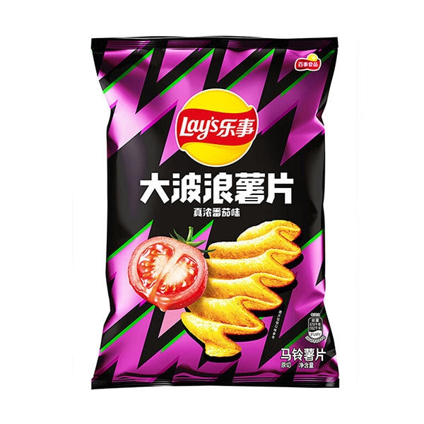 Lay's Exotic Spicy Wavy Tomato Chips