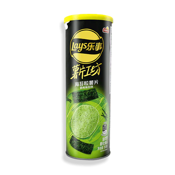 Lay's Stax Exotic Seaweed Chips
