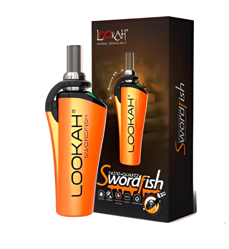 Lookah Quartz Swordfish Dab Rig Orange