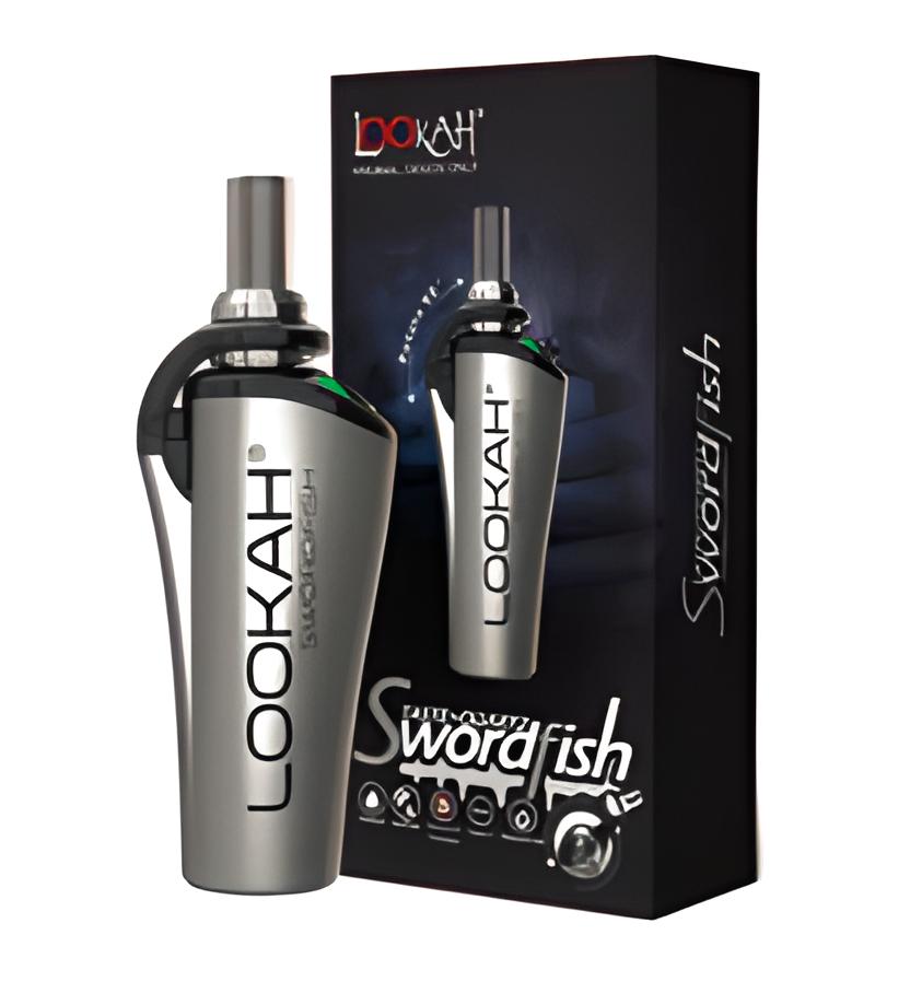 Lookah Quartz Swordfish Dab Rig Silver