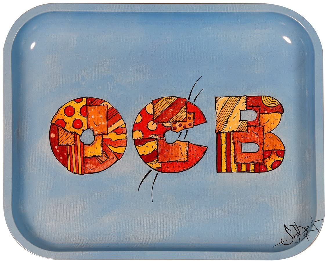 OCB Patchwork Metal Rolling Tray