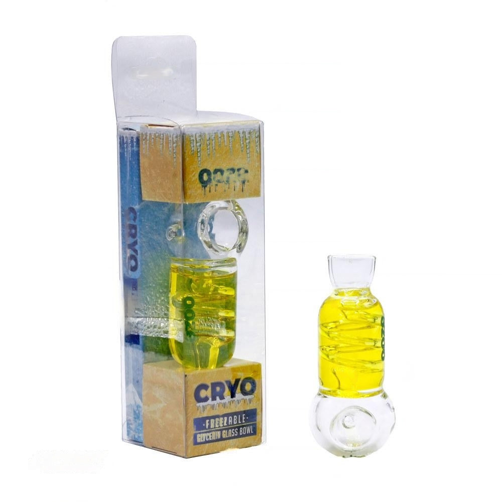 OOZE_Cryo_Bowl_Hand_Pipe -Yellow