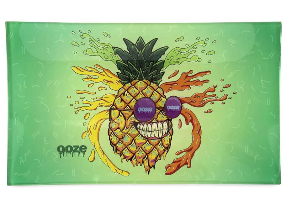 Ooze- Shatter Resistant Glass Rolling Tray