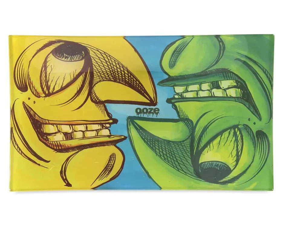 Ooze- Shatter Resistant Glass Rolling Tray