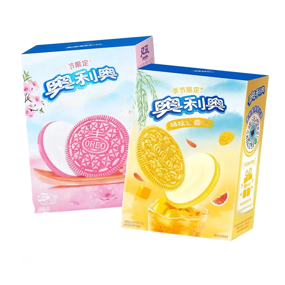 Oreo Exotic Grapefruit Cookie Snacks 120g