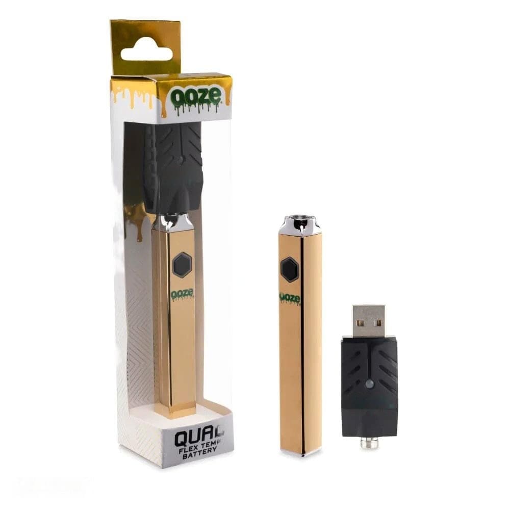 Ooze Quad Flex Battery Lucky Gold