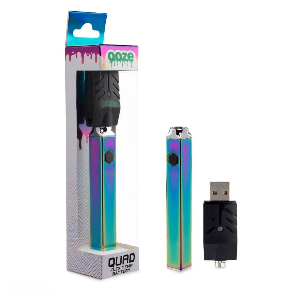 Ooze Quad Flex Battery Rainbow