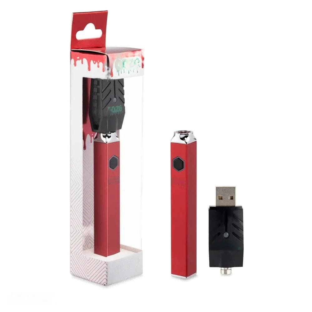 Ooze Quad Flex Battery Ruby Red