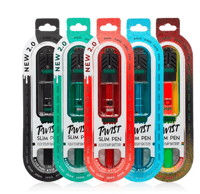 Ooze Twist SLIM Pen 2.0 Vaporizer Battery