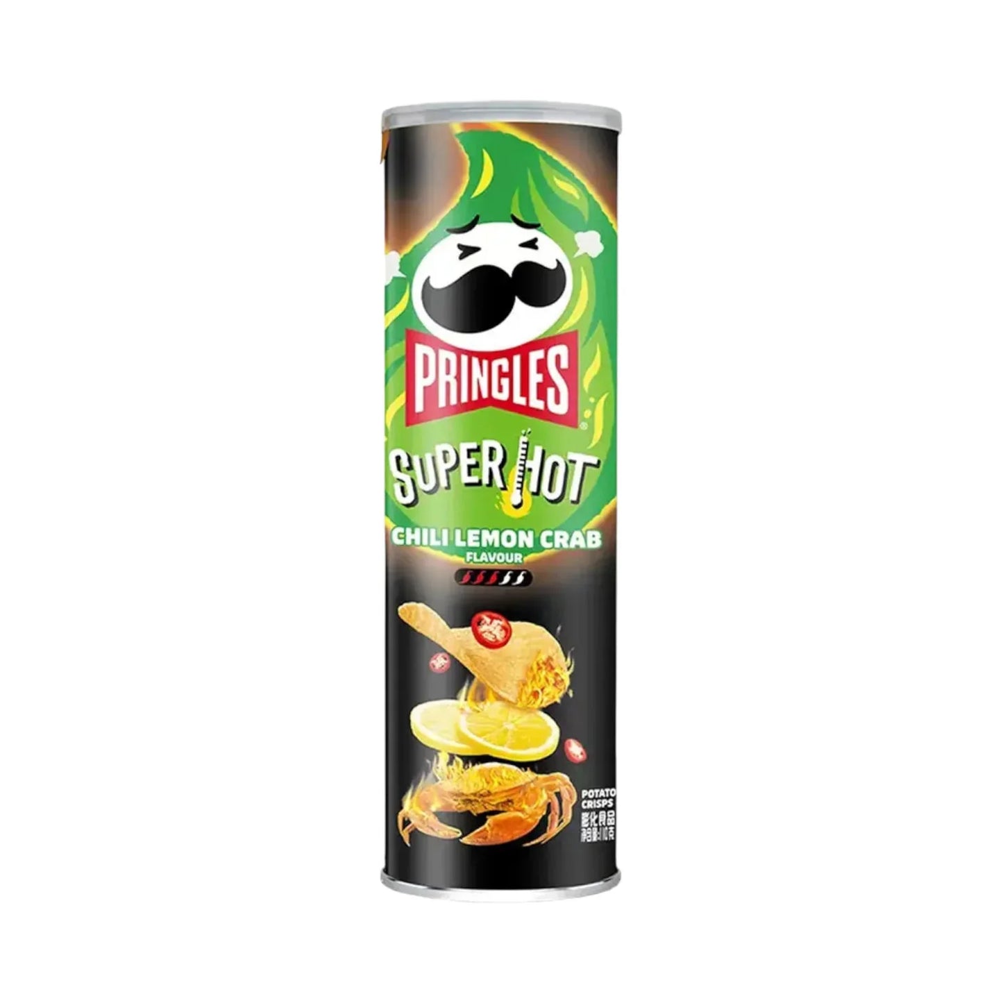 Pringles Exotic Chili Lemon Crab Potato Crisps 120g