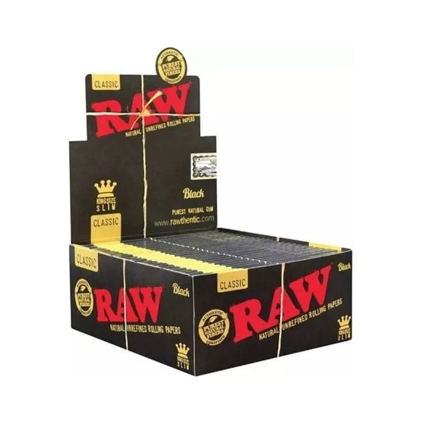 RAW Black Classic King Size Slim Rolling Paper