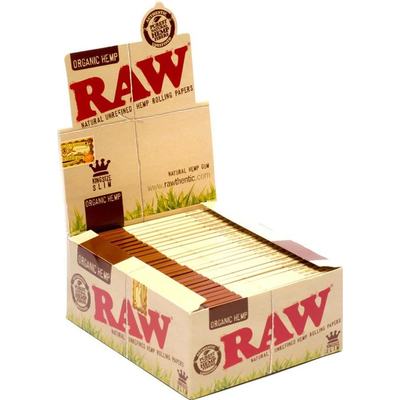 RAW Organic Hemp Rolling Papers King Size Slim