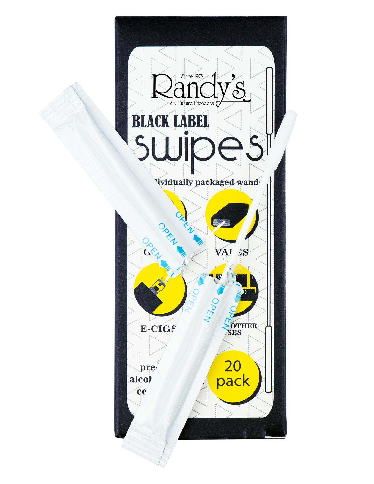 Randy's Black Label Swipes - 10PK