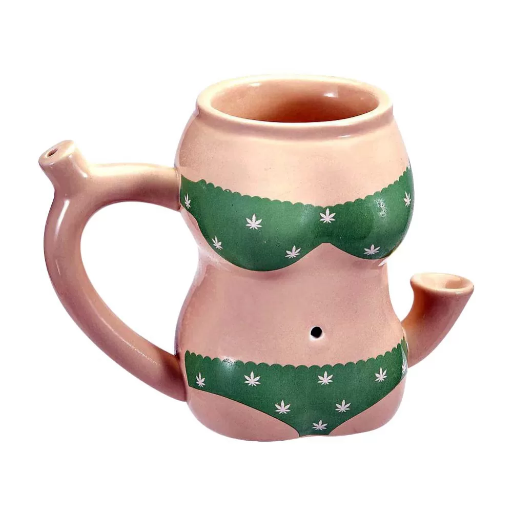 Roast & Toast Ceramic Pipe Mug Bikini