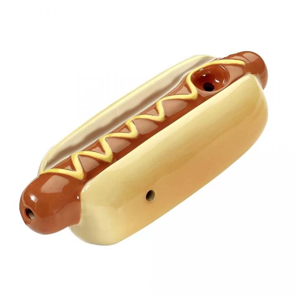 Roast & Toast Hot Dog Ceramic Pipe