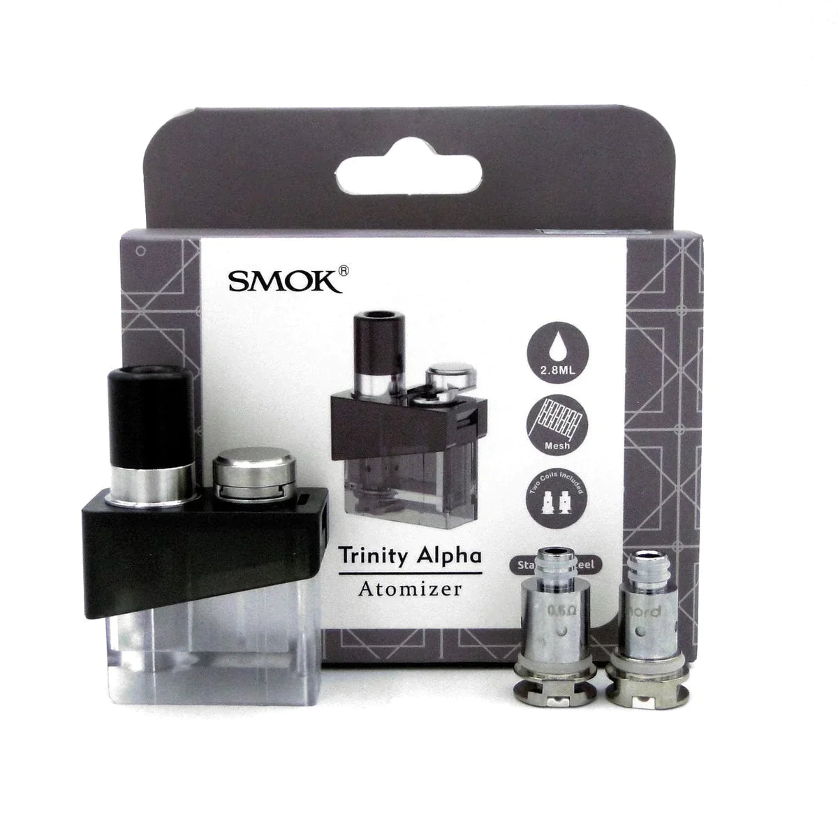 Smok Trinity Alpha Vape Atomizer The Smoky Rolling Smok Trinity Alpha Vape Atomizer The Smoky Rolling