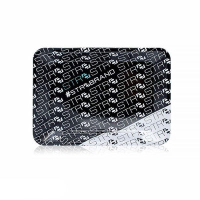 Str8 Black Metal Rolling Tray (Small)