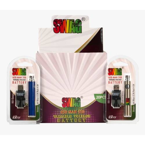 Swag Variable Voltage Battery 650 MaH The Smoky Rolling Swag Variable Voltage Battery 650 MaH The Smoky Rolling