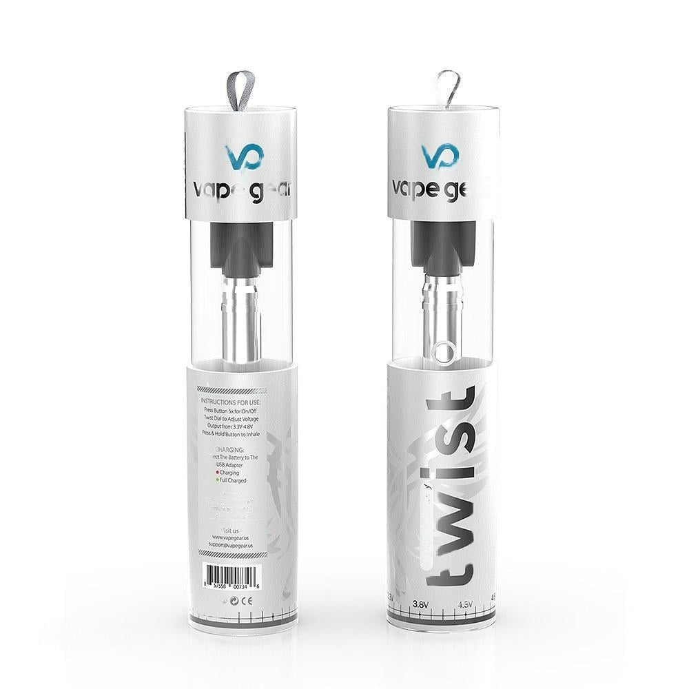 VG Vape Gear Pro Twist Vape Pen Silver