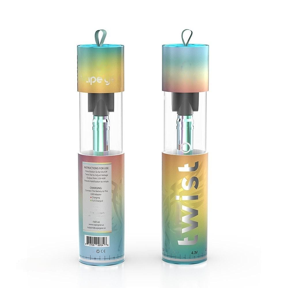 VG Vape Gear Pro Twist Vape Pen Rainbow