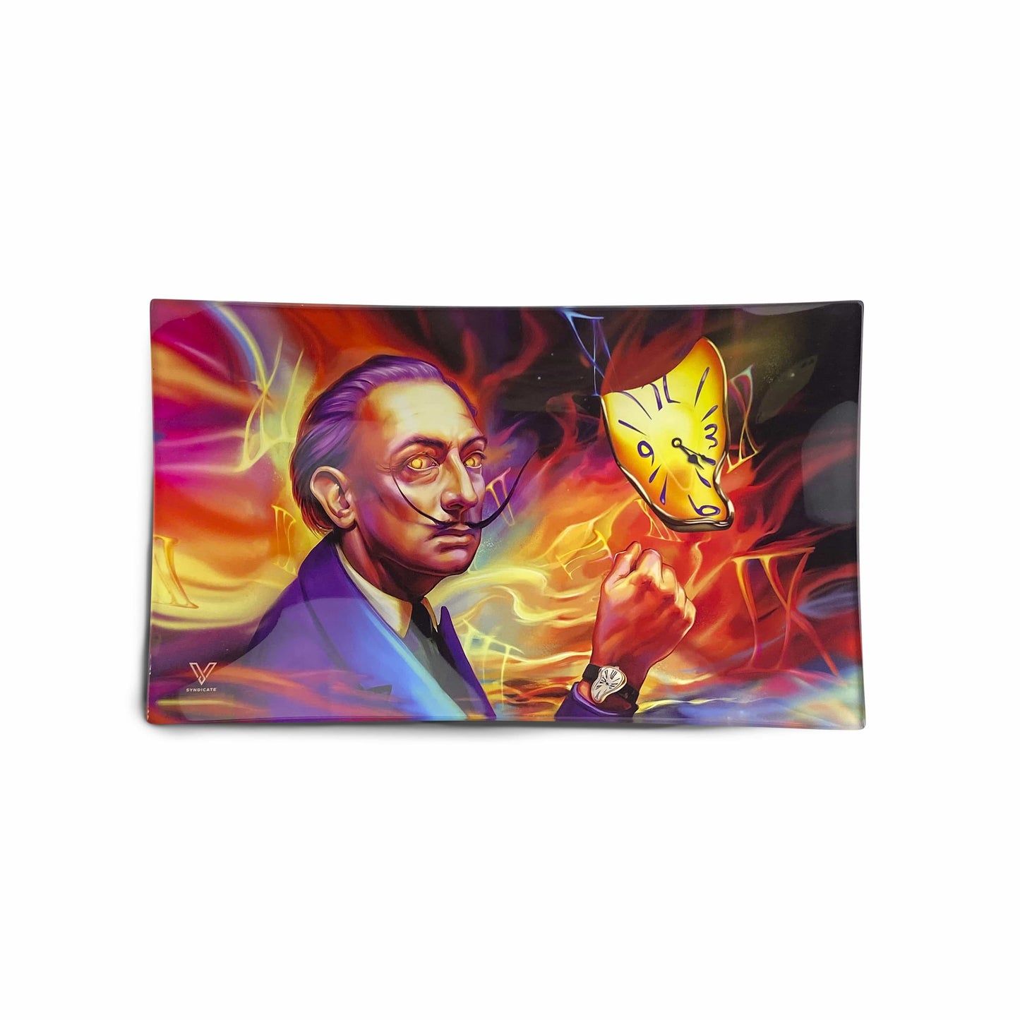 V Syndicate Delirious Glass Rolling Tray
