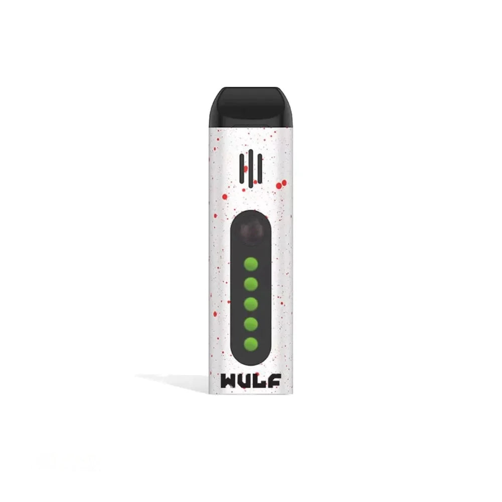Wulf Flora Portable Dry Herb Vaporizer White with Red