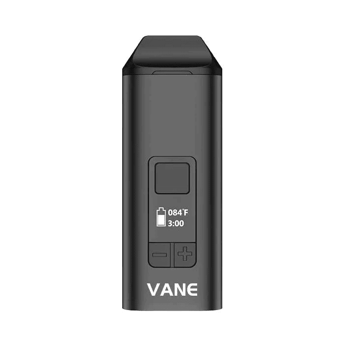 Yocan Vane Dry Herb Vaporizer color black device