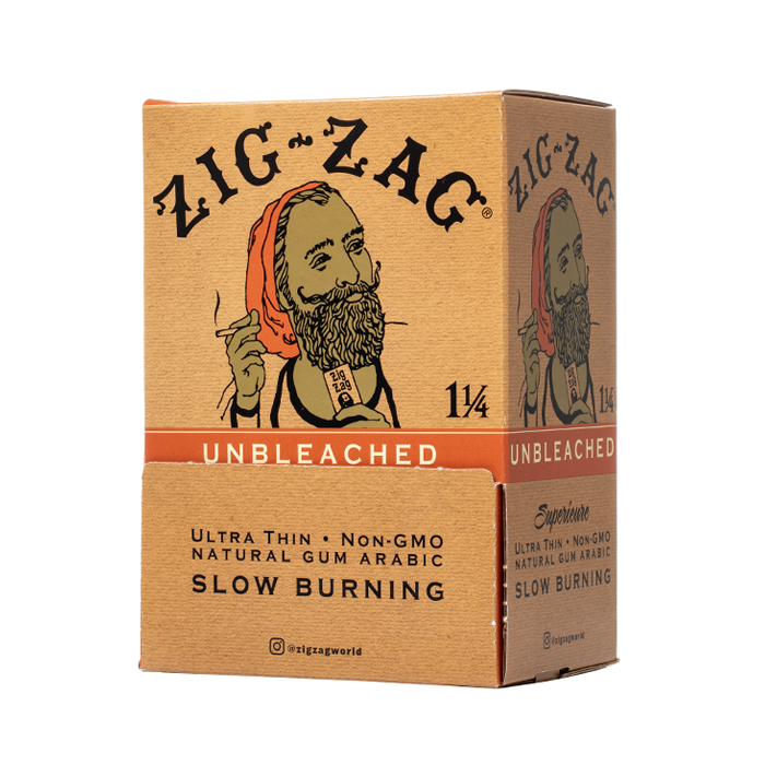 Zig Zag Unbleached Papers 1-1/4 BOX