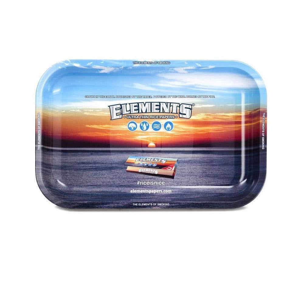 Elements Classic Metal Rolling Tray - Durable and Stylish