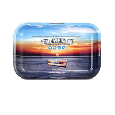 Elements Classic Metal Rolling Tray - Durable and Stylish