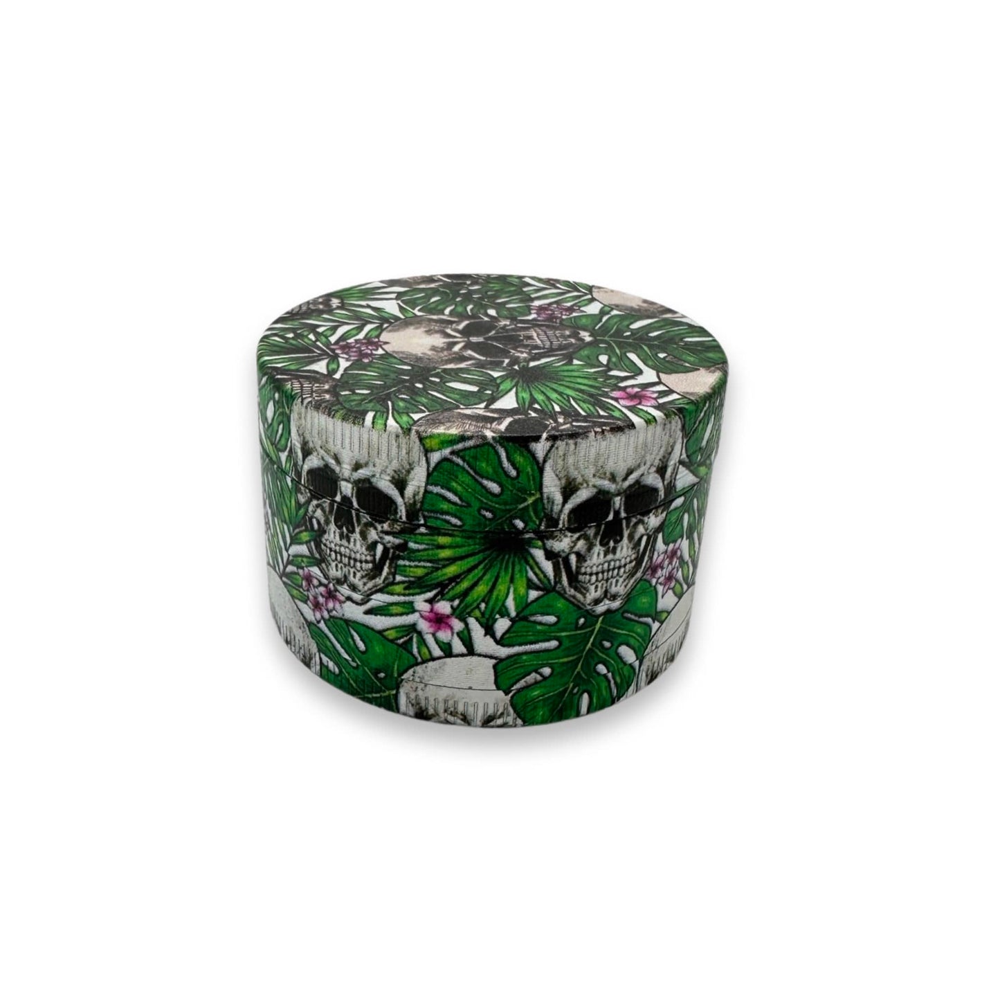 Grinder Flower Weed Skull Palm