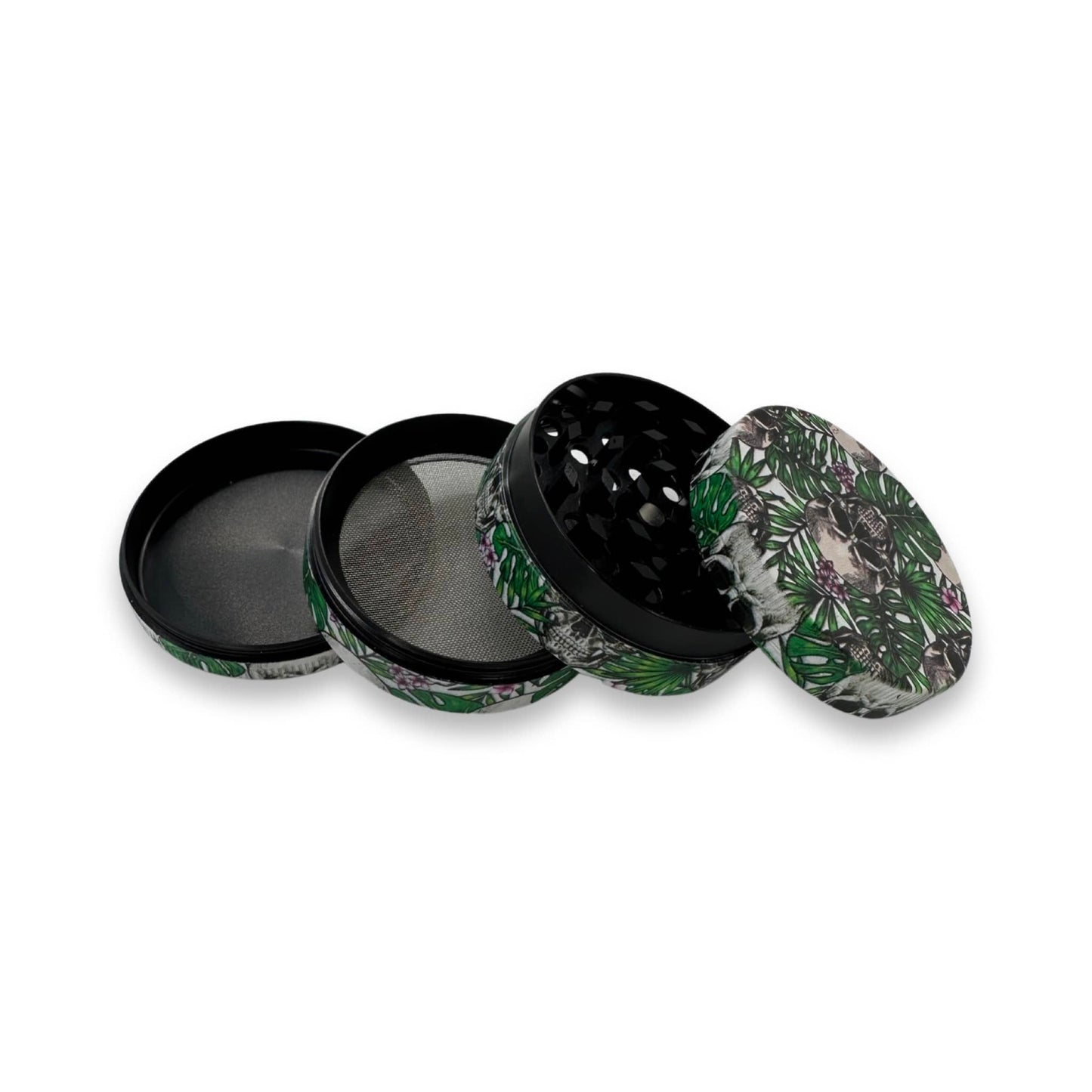 Grinder Flower Weed Skull Palm