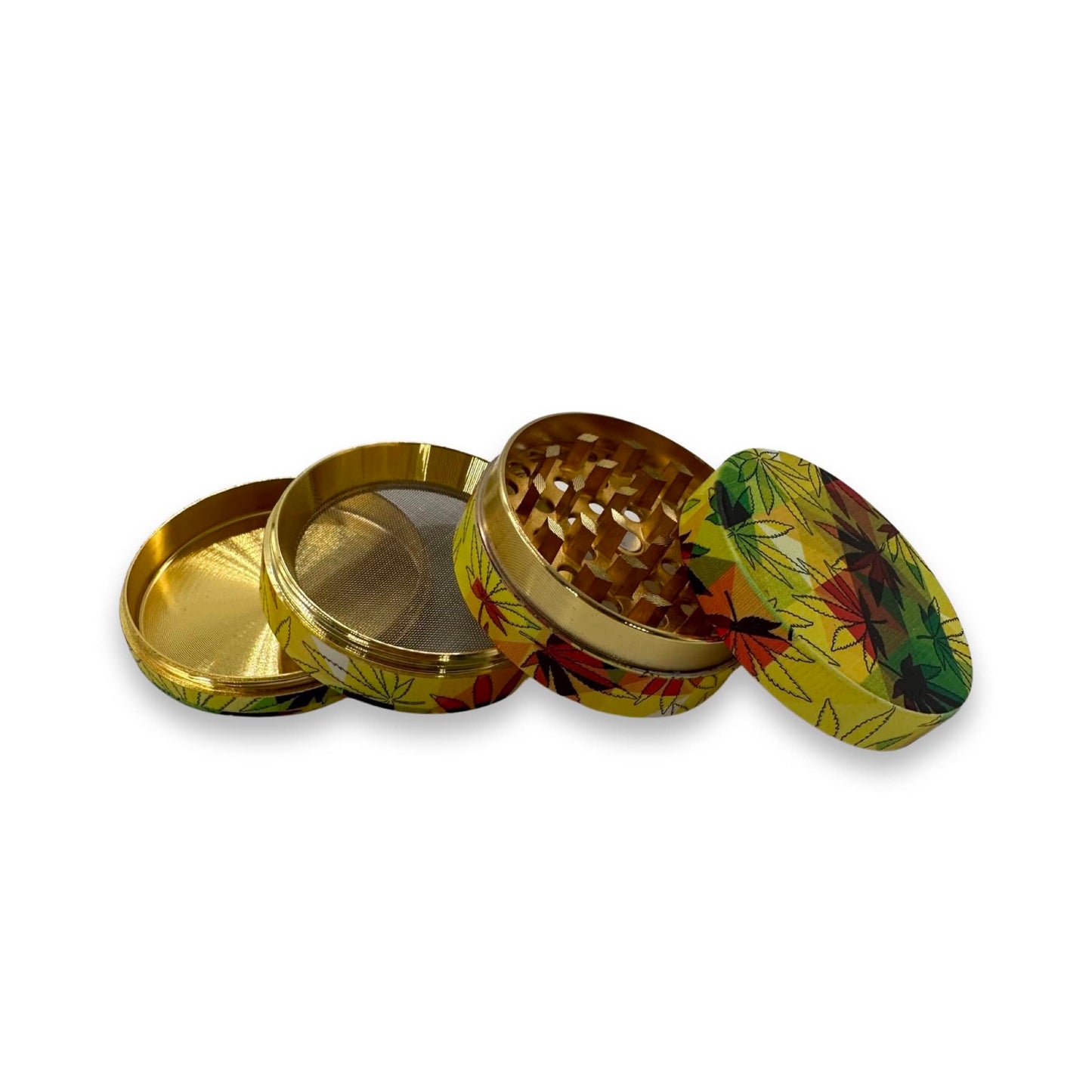 Grinder Flower Weed Yellow Piece